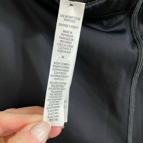 Savage X Fenty Sport Black Shorts by Rihanna. Size 3X. New with tags. - Picture 14 of 16